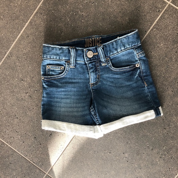 Justice Denim Shorts - Picture 4 of 5